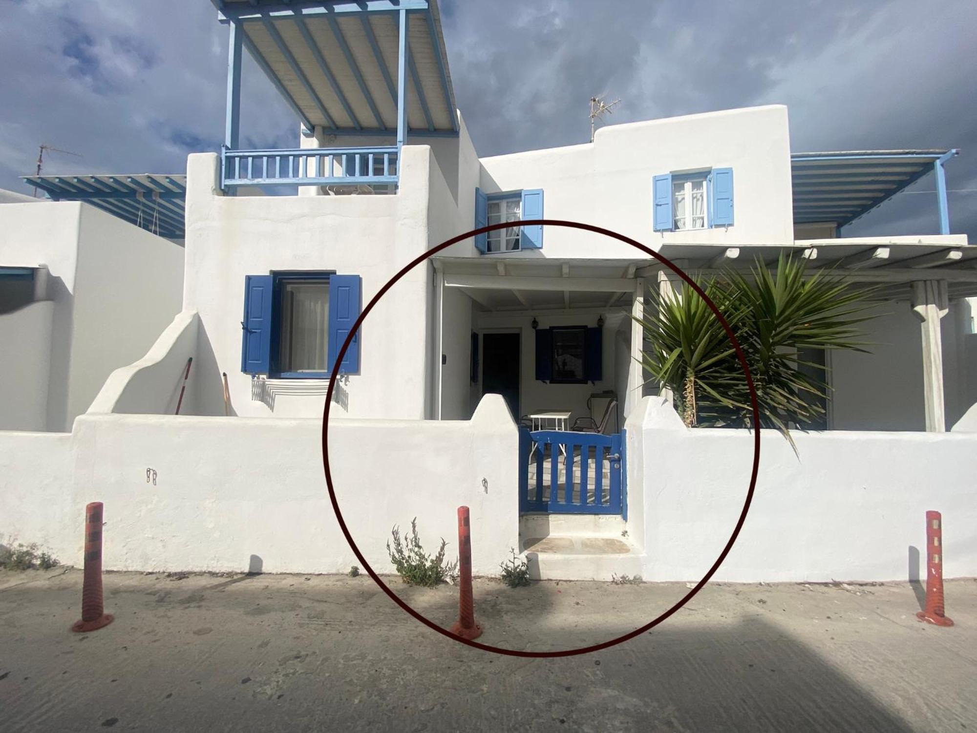 Elenitas Beach House In Ornos Екстериор снимка